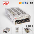 S-250W CE Certificate SMPS single output 250W 24v 10a led driver/constant voltage